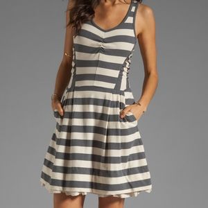 Rapture Stripe Tank Dress with Pockets